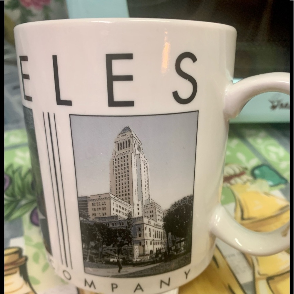 Starbucks Coffee Cup Los Angeles City Scenes